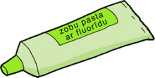 Zobu pasta ar flourīdu