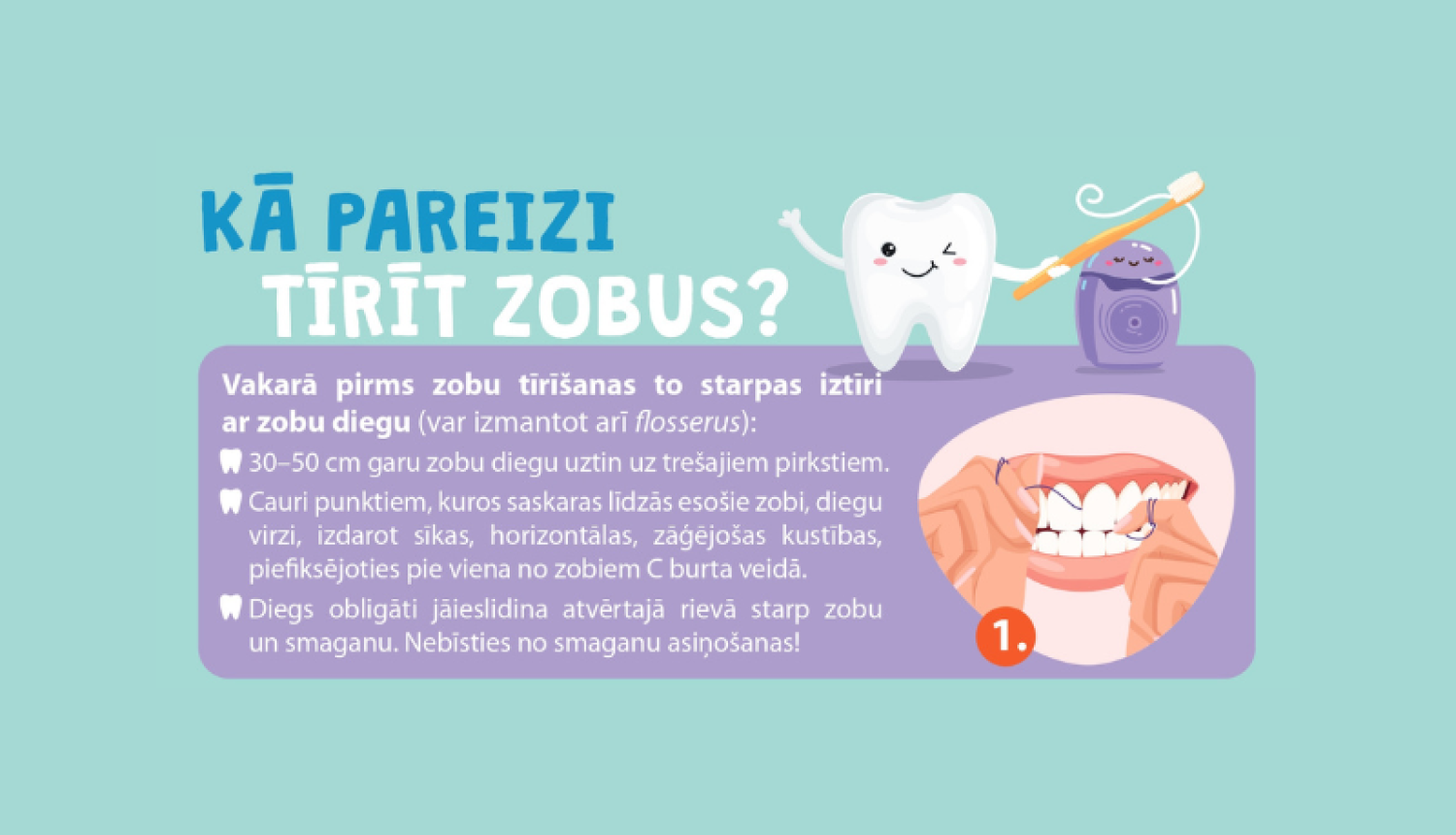 Zobu tīrīšanas algoritms